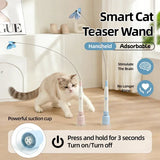 Interactive Elastic Butterfly Cat Wand Toy - Premium Teaser Wand for Cats - silvia-therhond