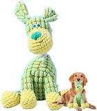 Indestructible Giraffe Plush Dog Toy - Chew Proof Squeaky Toy for Teething - silvia-therhond