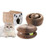 Magic Accordion Cat Scratcher Toy with Ball - silvia-therhond