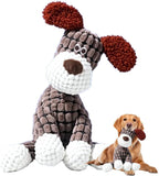 Indestructible Giraffe Plush Dog Toy - Chew Proof Squeaky Toy for Teething - silvia-therhond