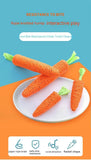 Natural Paper String Carrot Pet Toy - Durable Carrot Dog Toy & Cat Scratcher - silvia-therhond