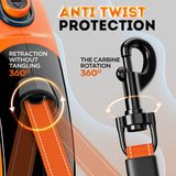 Heavy-Duty Ret retractable Dog Leash: Durable & Tangle-Free for Medium-Large Breeds - therhond