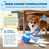 Smart Interactive Dog Ball with Bird Sounds - Bluetooth Music & Auto Rolling Toy - silvia-therhond