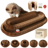 Magic Accordion Cat Scratcher Toy with Ball - silvia-therhond