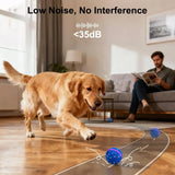 Automatic Rolling Dog Ball | Durable Boredom Buster for Active Dogs - silvia-therhond