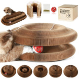 Magic Accordion Cat Scratcher Toy with Ball - silvia-therhond